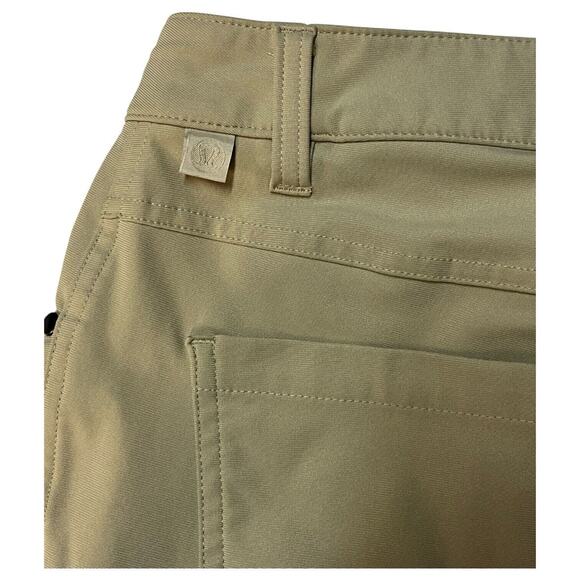 Lululemon Pants Mens 31 Tan ABC Classic Warpstreme Stretch Pockets M5ADAS - Picture 7 of 13